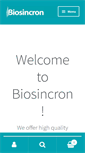 Mobile Screenshot of biosincron.com